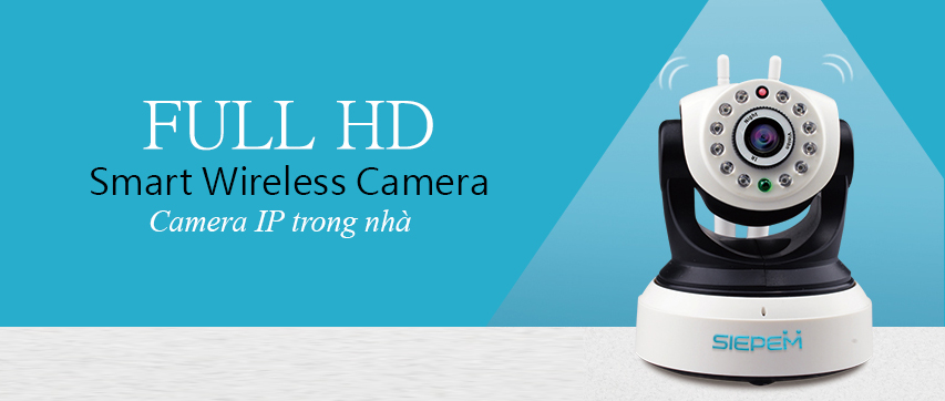Camera IP cho gia đình thương hiệu Siepem, phần mềm tiếng việt dễ sử dụng, chất lượng ổn định. Camera ip bán chạy nhất năm 2019. Giá rẻ nhưng chất lượng thì tuyệt vời, App nhiều tiện ích, dễ sử dụng
