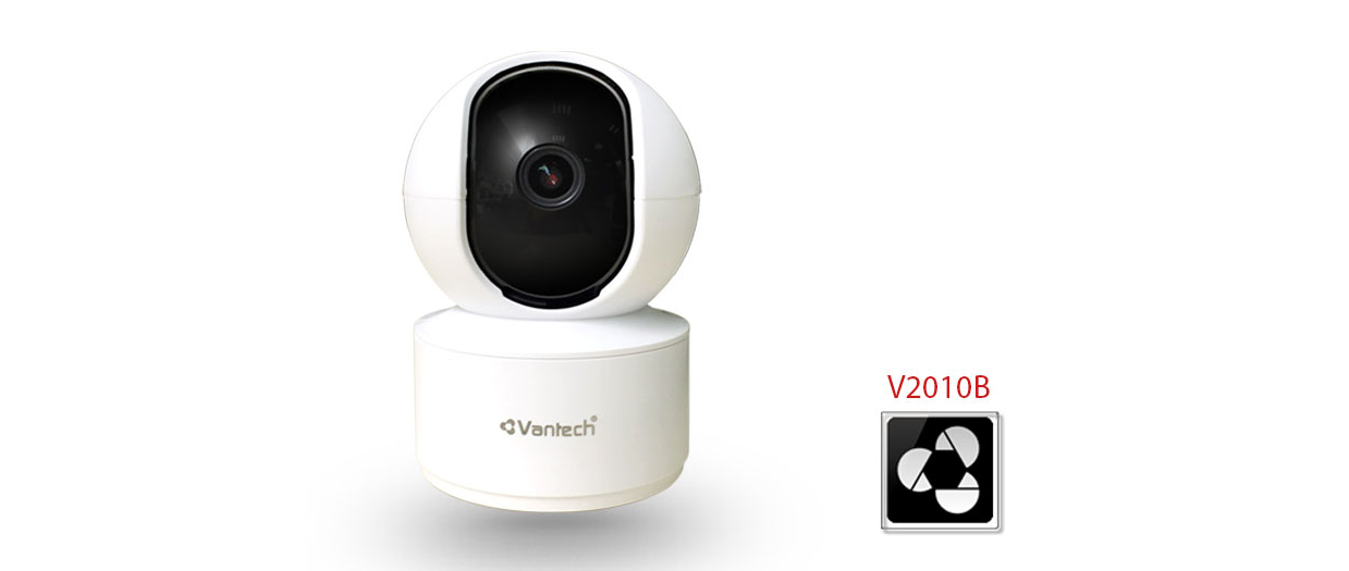 Camera Wifi Robot Vantech V2010B AI là camera Vantech AI không dây thông minh, được thiết kế với kiểu dáng độc lạ, mẫu mã nhã nhặn, thân thiện với không gian, là sản phẩm mới mẻ so với các dòng camera trên thị trường hiện nay.